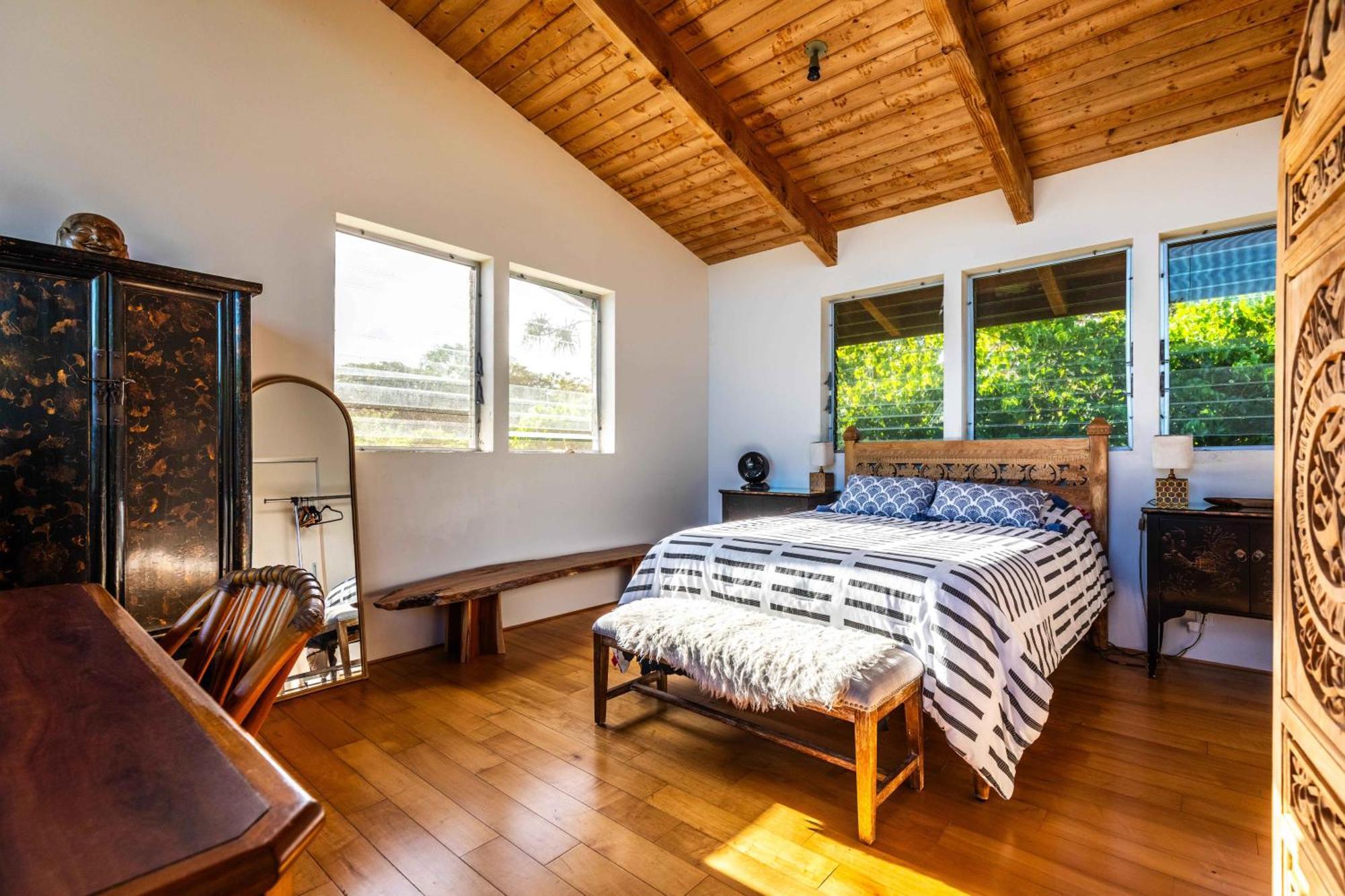 Jungle Haven Ocean Front Eco Villa On Fruit Farm 파호아 외부 사진
